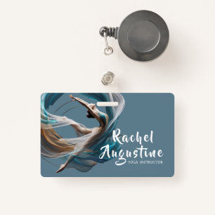 Crachá Malhação de pilotos instrutores de ioga aérea voad