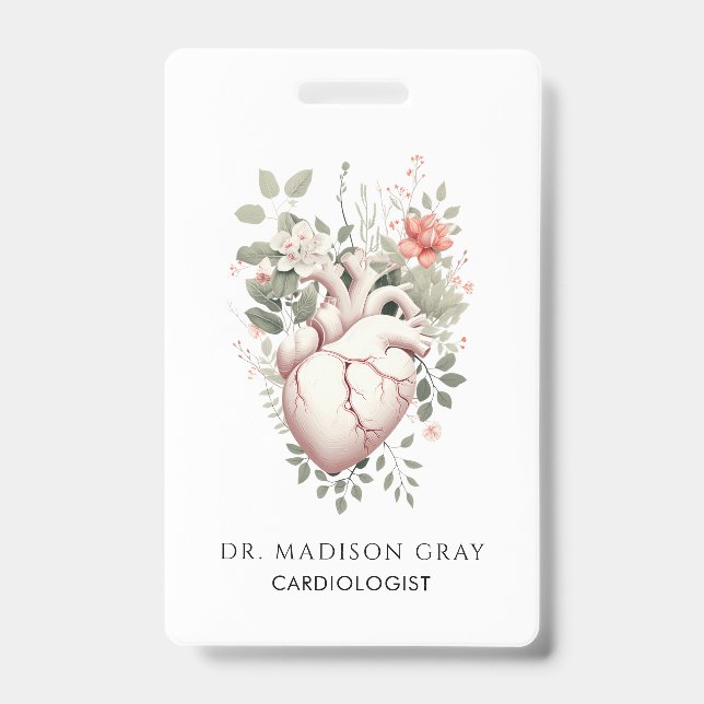 Crachá Médico Cardiologista (Frente)
