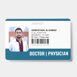 Crachá Médico Personalizado Hospital Médico Oceano