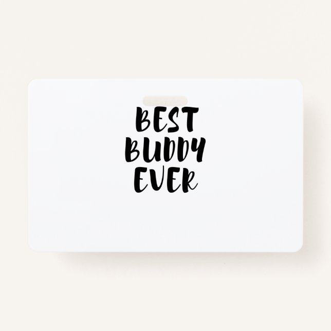 Crachá melhor amigo (Frente)