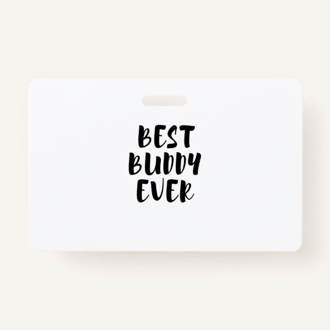 Crachá melhor amigo (Frente)