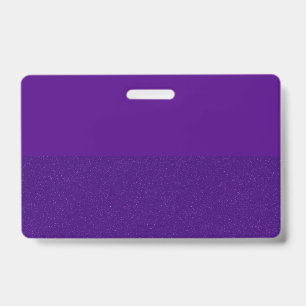 Crachá Metade Inferior com Brilho Roxo – Personali