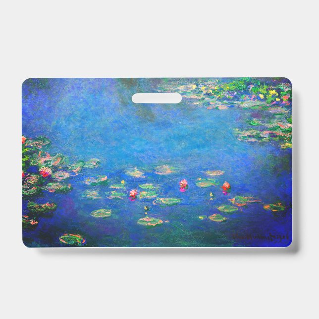 Crachá Monet Water Lily 1906 (Frente)