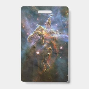 Crachá Montanha Mística na Nebulosa Carina Hubble Space