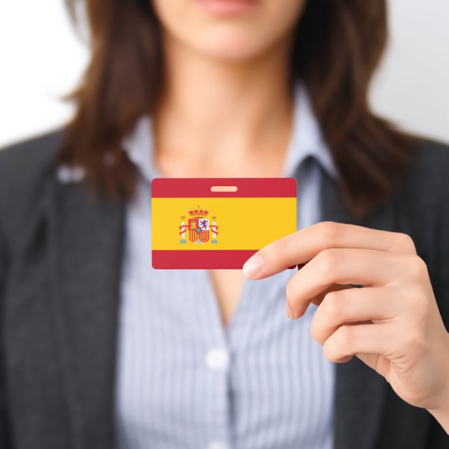 Crachá Mostre suas cores - Espanha (Apresentado)