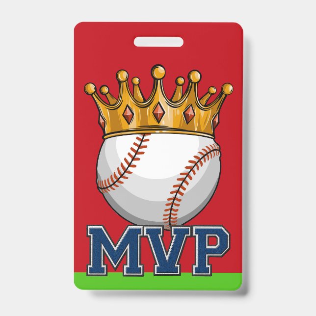 Crachá MVP Baseball Lanyard (Front)