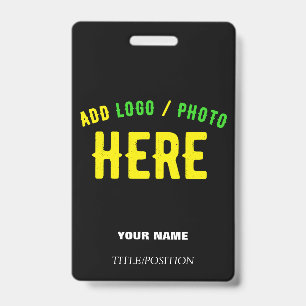CRACHÁ NA MODA MODERNO PERSONALIZÁVEL NEGRO VERIFICADO CO