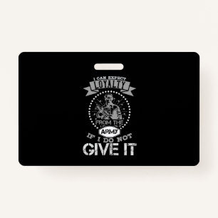 Crachá Não Posso Esperar Lealdade Do Exército