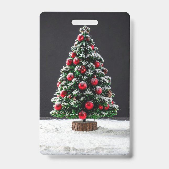 Crachá natal (Frente)