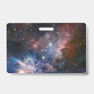 Crachá Nebulosa Carina Vermelha e Azul Telescópio Hubble