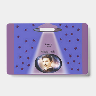 Crachá Nikola Tesla o Gênio Inventor