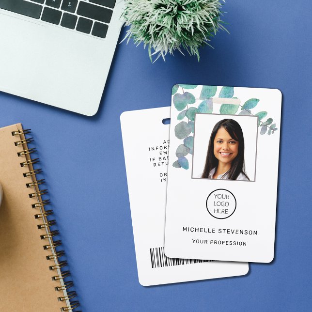 Crachá Nome Botânico do logotipo da barra de fotos do fun (Criador carregado)