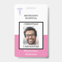 Nome da Foto da Instalação Médica Rosa e Branca