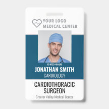 Nome de etiqueta de Funcionários do Hospital de ID