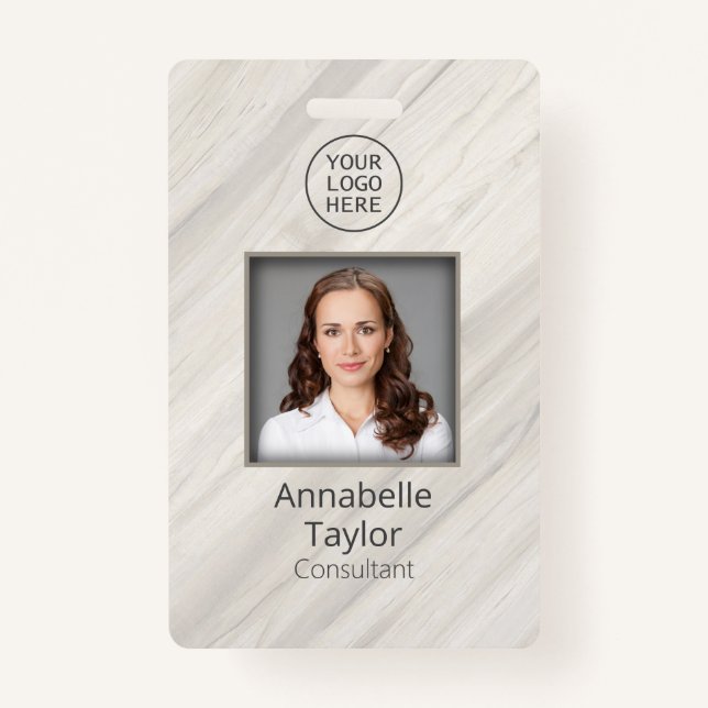 Crachá Nome de Spa Natural (Frente)