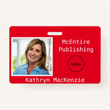 Nome do logotipo vermelho fotográfico da empresa