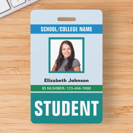 Crachá Nome e Foto Personalizados | Cartão de Identificaç