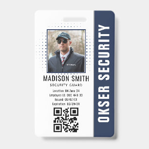 Crachá Nome e foto personalizados   Cartão de Identificaç