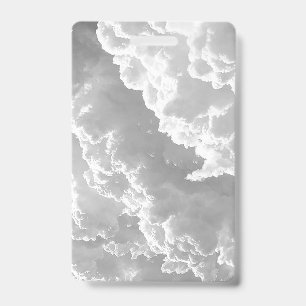 Crachá Nuvens Brancas, Gráficos Climáticos, Clipart Nubla