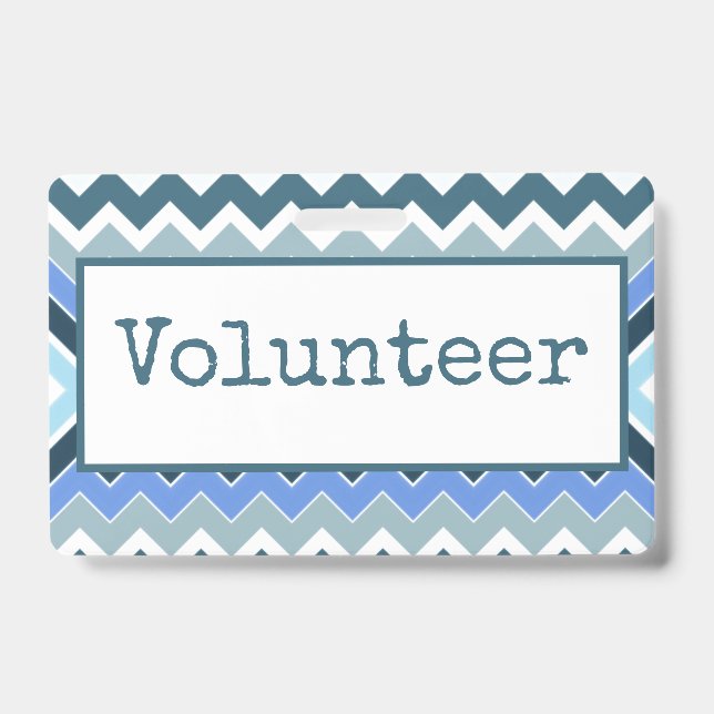 Crachá Opções de cores (Frente)