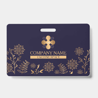 Crachá Ouro Marinho