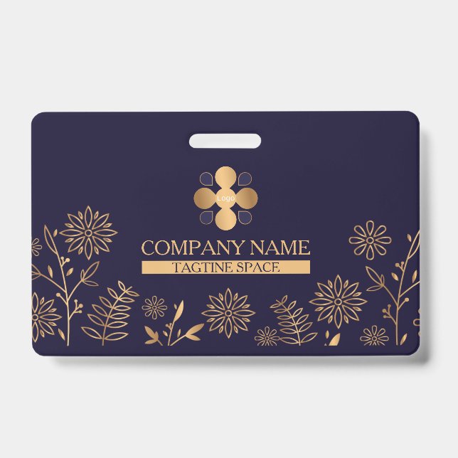 Crachá Ouro Marinho (Frente)