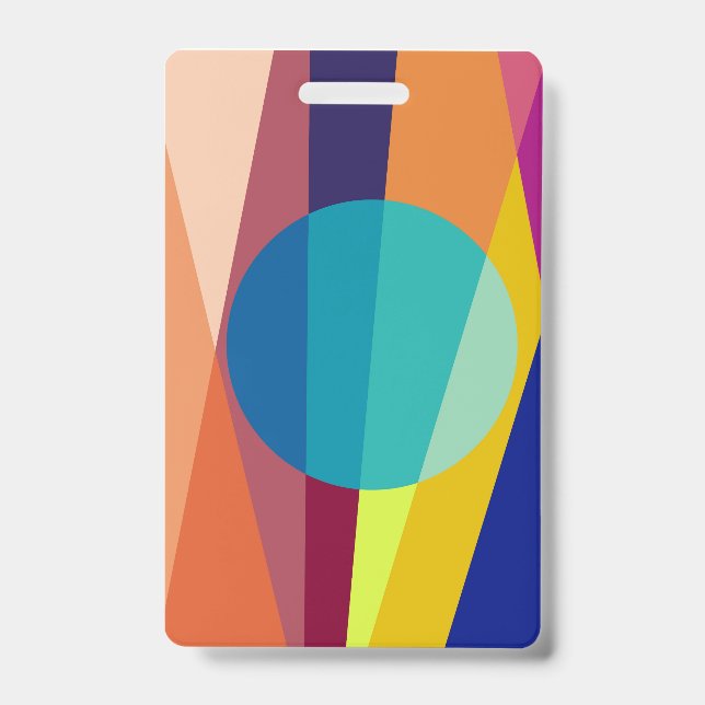 Crachá padrão Bauhaus (Frente)