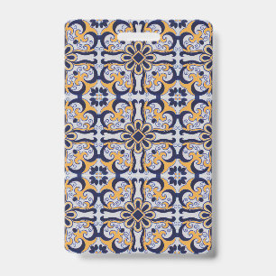 Crachá padrão de azulejo português