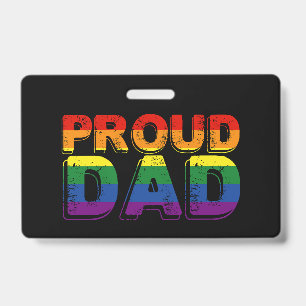 Crachá Pai Orgulhoso LGBT Pai Orgulho Gay