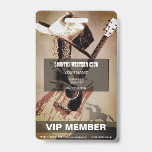 Crachá País ocidental