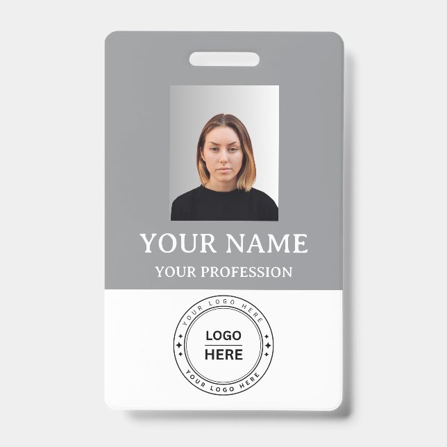 Crachá para funcionários do Gris personalizado com (Frente)