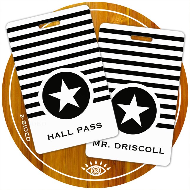 Crachá Passagem de Chic Star Hall para Professores (Criador carregado)