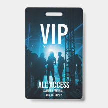Passe de Evento de Concerto de Acesso Total VIP Pe