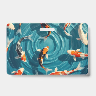 Crachá peixe koi