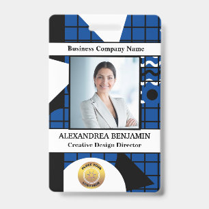 Crachá Personalização de Foto do Funcionário do Cartã