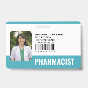 Crachá Personalizado de Equipe Médica Hospitalar F