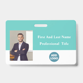 Crachá Personalizado de Identificação de Funcionár