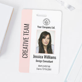 Crachá Personalizado de Identificação de Funcionár