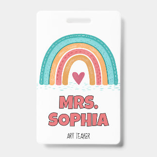Crachá Personalizado para Professores