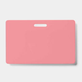 Crachá Personalizado Rosa Luxuoso