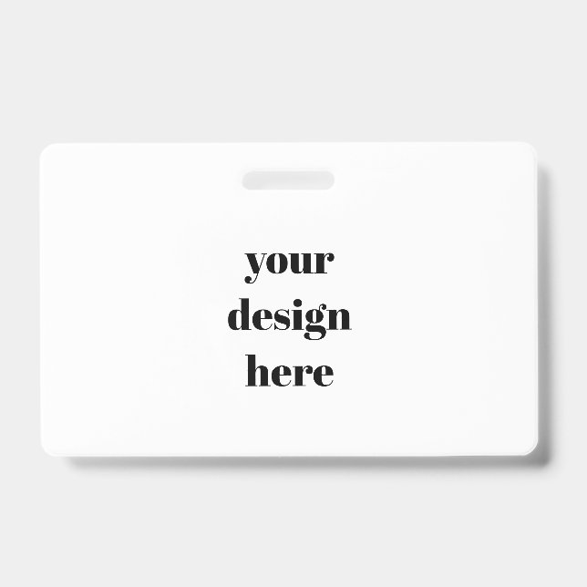 Crachá Personalizar (Frente)