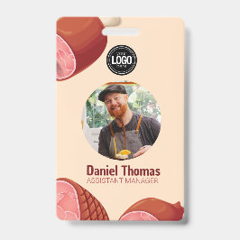Crachá Personalizar Negócios | Açougue