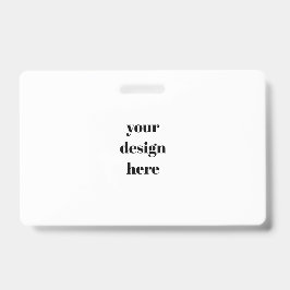 Crachá Personalizar ou Customizar 