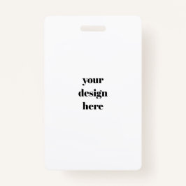 Crachá Personalizar ou personalizar