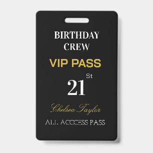 Crachá Personalizar todas as ruas do Access 21 em qualque