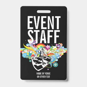 Crachá Pessoal de Eventos Ideal Para Concertos ou Outros 