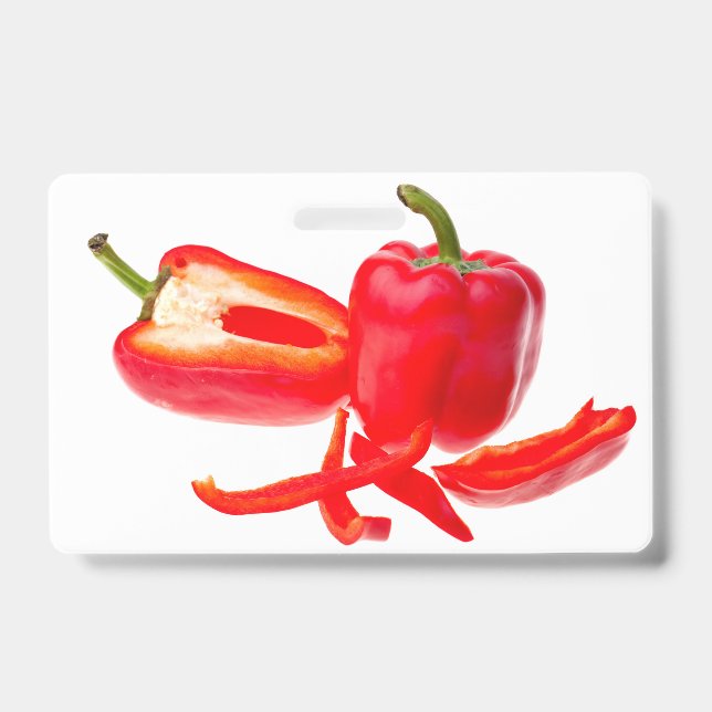 Crachá Pimenta vermelha (Frente)