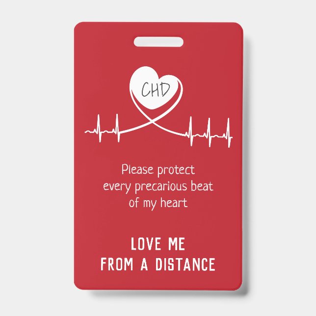 Crachá Placa de Alerta de Bebê no Assento CHD (Frente)