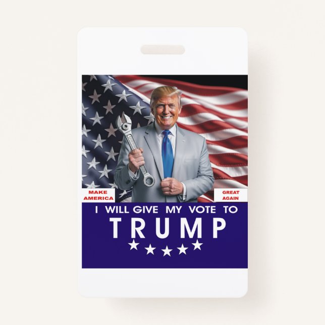 Crachá placa de id de fita do pescoço (Frente)