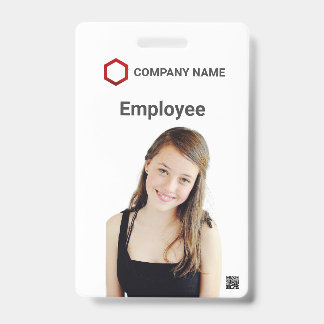 Crachá Placa de Identificação Personalizada com Foto do F